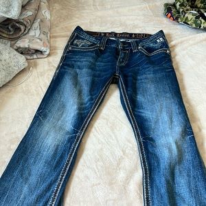 Jeans rock revival never worn , to big for me